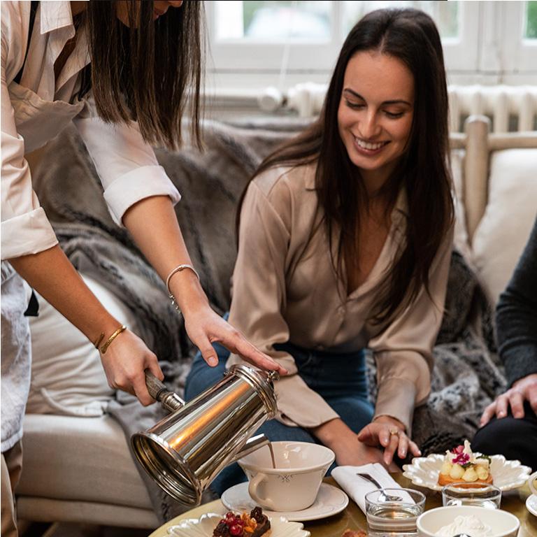 Goûter gourmand aux Petits Caprices