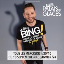 Julien Bing dans « Toute la vérité, rien que la vérité (ou presque) » - Palais des Glaces, Paris