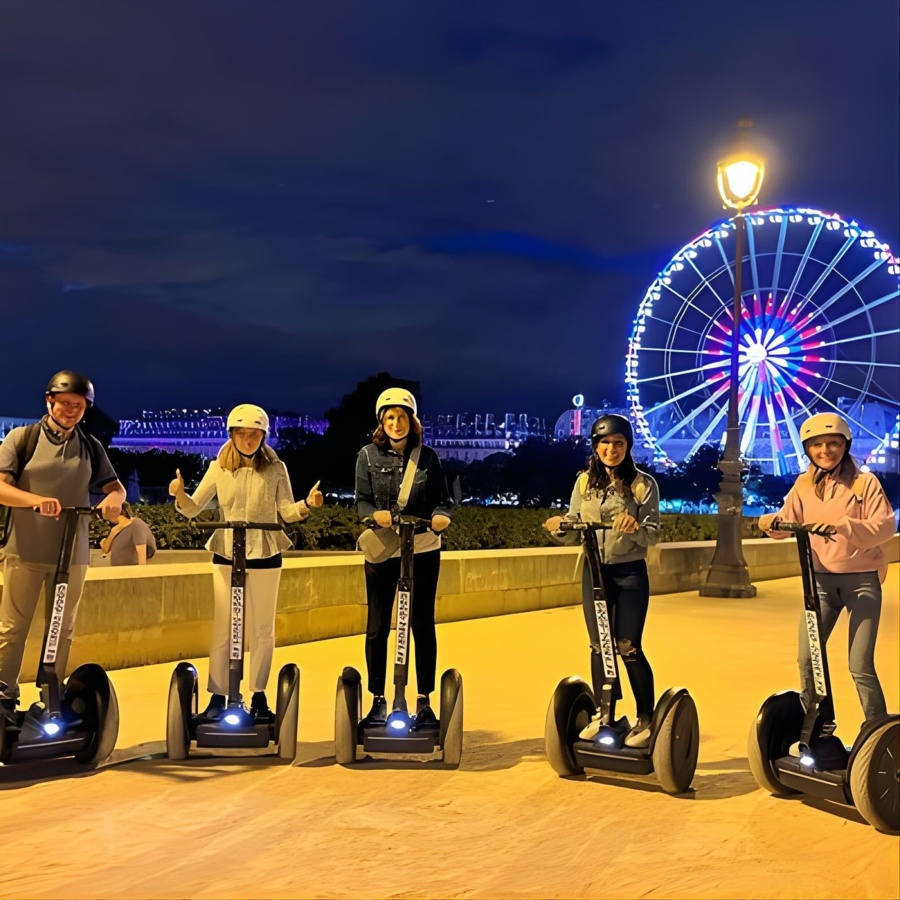 Night Group Tour on Segway