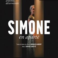 Simone en Aparté - Studio Hébertot, Paris