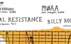 La Bagarre Booking #14 : MØAA + Total Resistance + Billy Bonbon