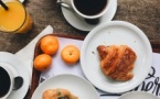 Petit-déjeuner français fait maison