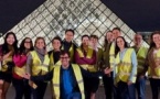 Visite guidée à vélo de Paris en soirée avec une heure de croisière en bateau