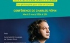 Conférence de Charles Pépin - Théâtre de la Porte Saint-Martin, Paris