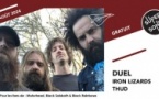 Duel • Iron Lizards • Thud / Supersonic (Free entry)