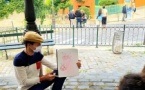 Drawing workshop / creative notebook during an unusual walk in Montmartre