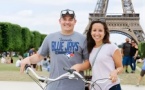 Day Bike Tour with Eiffel Tower Ticket and River Cruise