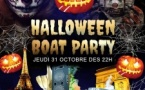 Paris boat party halloween geante bateau geant 3 niveaux