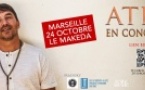 Atef (The Voice) en concert le 24/10/2024 au Makeda à Marseille pour la tournée Les Mots qui Unissent