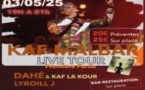 Kaf Malbar Live Tour