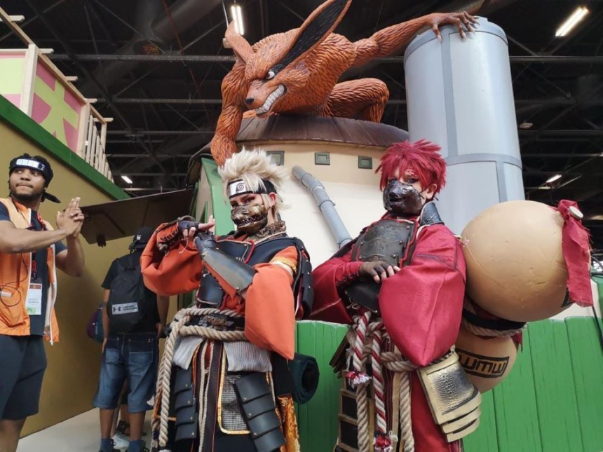 Les cosplay font partie du paysage de la Japan Expo  © Zack Seminet