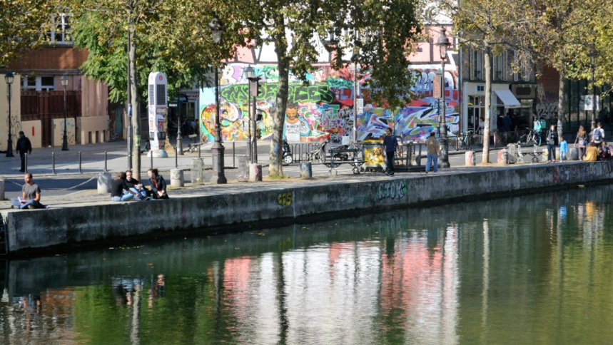 Pour cette nouvelle édition, le canal Saint Martin se transforme en station balnéaire © Carl Campbell