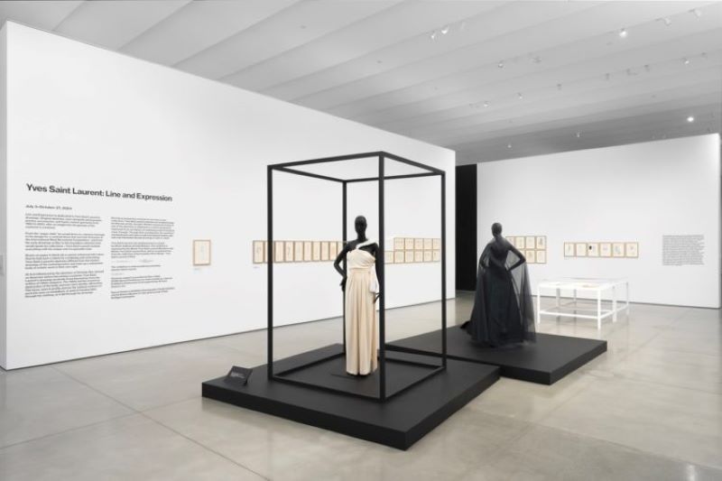 Le musée permet de découvrir les œuvres du créateur ©  Le musée Yves Saint Laurent