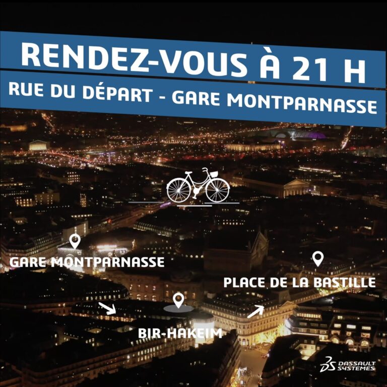 La Mobility Night Ride à Paris, une balade insolite le 4 octobre