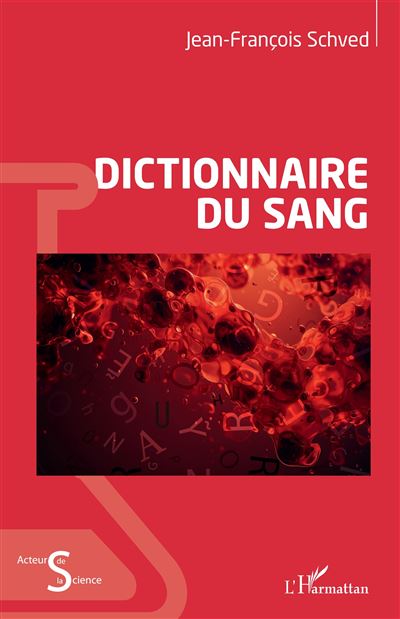 Couverture du Dictionnaire du sang